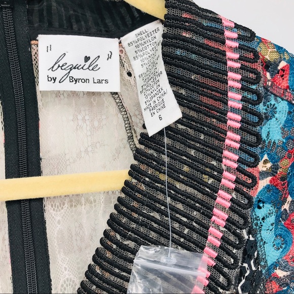 Anthro Beguile Byron Lars Margot Pencil Dress Sz 6 - Picture 4 of 8